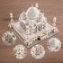 Micro Mini Blocks Architecture Taj Mahal Building Set, Landmarks Collection Model Kits for Ages 14+, 3950 PCS