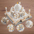 Big Size Architecture Taj Mahal Model Building Set - 3950PCS Micro Block Kit for Families