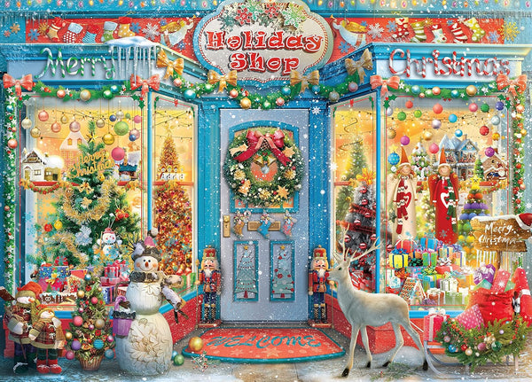 Ceaco - Shop Windows - Holiday Shop - 1000 Piece Jigsaw Puzzle