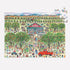 Galison 1000 Piece Puzzle - Michael Storrings Apple Pickin', 27" x 20" Beautifully Illustrated