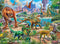 Ceaco 100 Piece Jigsaw Puzzle, Glow in The Dark, Dinoland