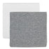 (Set HonestBaby Organic Cotton Changing Pad Covers of Two), Gray Heather, One Size