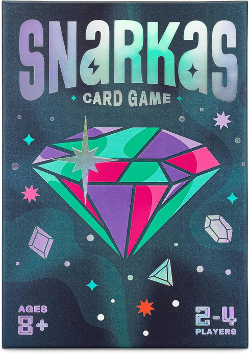 Snarkas Card Game - Gem-Collecting Adding and Matching Game for Family Fun, 2-4 Players, Ages 8+
