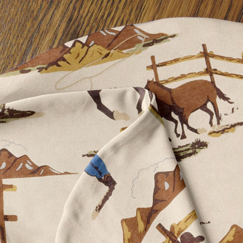 Country Sweet Jojo Designs Wild West Cowboy Nursing Pillow Cover Breastfeeding Pillowcase for Newborn Infant Bottle