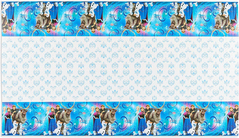 American Greetings Frozen Magic Plastic Table Cover, 54" x 96" Size