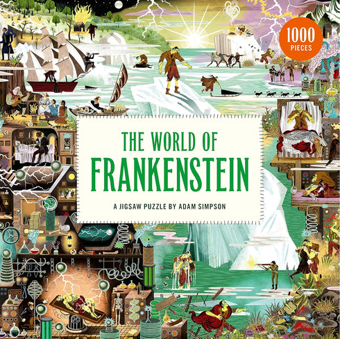 Laurence King 1000 Piece Puzzle - The World of Frankenstein
