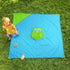 58 58, 2 Set Munchkin Brica Go Play Portable Baby Travel Playmat, x Blue/Green , Piece