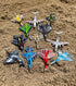 Generic 12-Pack Set Plane Toys Airplane Toys Mini Fighter Jets for Kids, Small Military Glide Planes, Party Favors