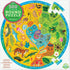 eeBoo Biodiversity 500Pcs Round Jigsaw Puzzle - Sustainable Cardboard, 23'' Diameter, by Kelsey Oseid