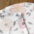 Sweet Jojo Designs Baby Nursing Pillow Cover (Pink/Grey Boho Floral) for Girls, Infant/Newborn Nursery, Bottle