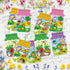 CY2SIDE 80PCS Summer Spring Bugs Jar Coloring Kit - Color Your Own Bug Hanging Ornaments with Ribbon, Spring Insect