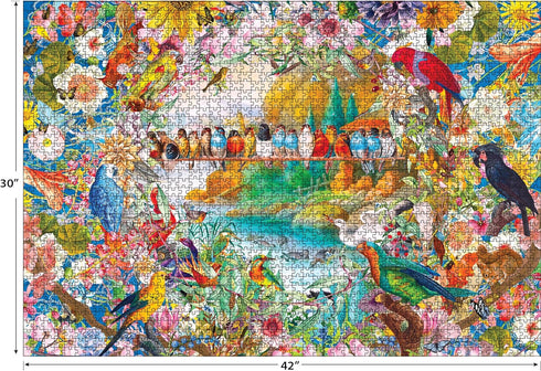 Kodak Premium - Birdsong - 3000 Piece Jigsaw Puzzle for Adults by RoseArt