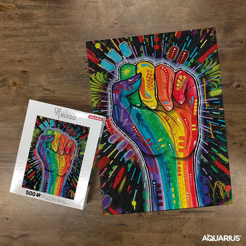 AQUARIUS - Dean Russo Love Is Power - 500 Piece Jigsaw Puzzle