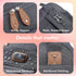 Dikaslon Diaper Bag Backpack - Large Unisex Baby Bags with Portable Changing Pad, Pacifier Case, Stroller Straps