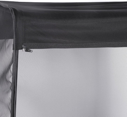 W2 W2, SeedFuture Mosquito Net Cover for Stroller Wagon, Mosquito Net Compatible with WONDERFOLD Black