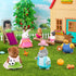 Li’l Woodzeez Classroom & Playground Set - 20Pcs Miniature Dollhouse Furnitures & Accessories for Kids