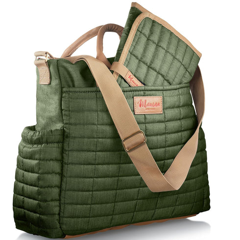 maman Stylish Diaper Bag with Changing Pad
