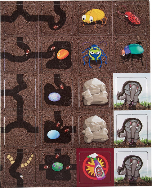 Ant Colony Cooperative Board Game - No Reading Required, Encourages Teamwork for 2 to 6 Players