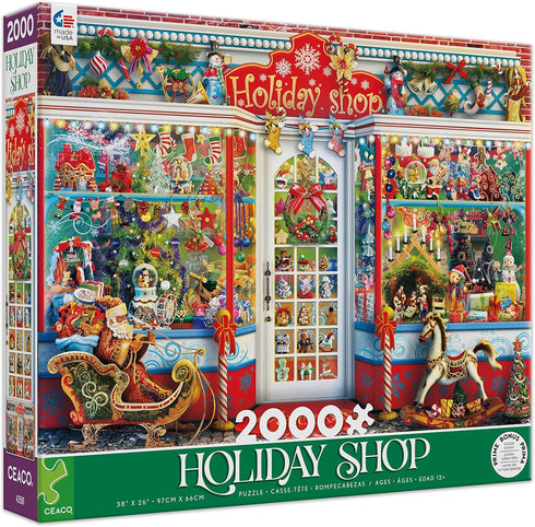 Ceaco Holiday Shop 2000 Piece Jigsaw Puzzle