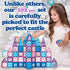 102pcs Frozen 3D 4 3 5 6 7 8 Little Pi Princess Castle Magnetic Tiles Building Blocks - Diamond Blocks, STEM