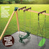Swurfer Swingset Conversion Bracket, Heavy Duty Horse Glider Bracket for Swing Set Attachment
