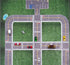 Drive N Learn Car Play Mat “My Home Town” City Town and Parking Lot for Kids, 57 x 42 Inch Vinyl Plastic