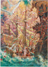 Art & Fable Shipside Celebration 750 Piece Premium Adult Jigsaw Puzzle by Anton Lomaev