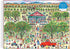Galison 1000 Piece Puzzle - Michael Storrings Apple Pickin', 27" x 20" Beautifully Illustrated