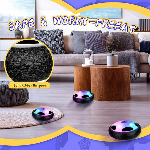 HopeRock Hover Soccer Ball Toys for 3-12 Year Old Boys Girls, Indoor and Outdoor Creative Toys