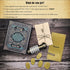 130 Da Vinci Code Mini Cryptex Lock Puzzle Box Vintage-Style Password Puzzle with Riddle Cards, Educational Brain