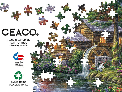 Ceaco - Arturo Zarraga - The Watermill - 500 Piece Jigsaw Puzzle