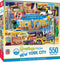 Masterpieces 550 Piece Jigsaw Puzzle - Greetings from New York for Adults and Family, 18"x24"