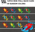 PROLOSO Pull Back Go Kart Racing Cars - Friction Powered Kids Birthday Party Favors, Goodie Bag Fillers, Class Prizes -