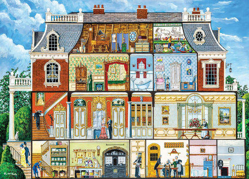 MasterPieces 1000 Piece Jigsaw Puzzle For Adults, Family, Or Youth - Walden Manor House - 19.25"x26.75"