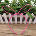 XIMA 12pcs Plastic Girls Headbands with Bunny Ears, Bows, Party Hair Accessory (SP-Rabbit Ear)