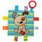 Taggies Crinkle Me Baby Toy, Brother Puppy, 6.5x6.5 Inch, Pack of 1
