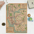 1954 Map of New York City Subway - 1000 Piece Jigsaw Puzzle for Adults, NY Underground