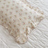 Pillowcase,1 Piece,14"x20" BuLuTu Cotton Muslin Kids Toddler Pillowcase with Cute Azalea Flowers Pattern Super Soft