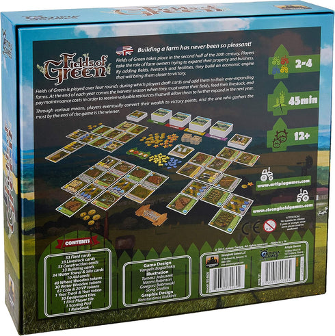 Stronghold Games Fields of Green Medium Board Game