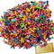 150 Worry Dolls in Bulk - Guatemalan Dolls for Girls and Boys, 1 inch, 150 Pack