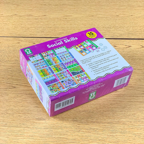Key Education Social Skills Boxed Game Set - 15 Board Games with Social Emotional Learning Activities