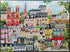 eeBoo: Piece and Love Paris in a Day 1000 Piece Rectangular Adult Jigsaw Puzzle, Puzzle for Adults and Families, Glossy, Sturdy Pieces and Minimal Puzzle Dust