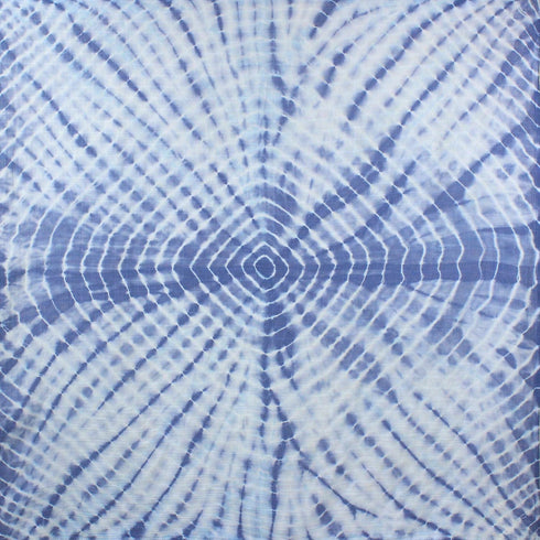 j & Alex's Tie-Dye 100% Cotton Muslin Swaddle Blankets, Skyview, Blue 2 Count, Hand-Dyed Baby Swaddles for Newborns