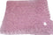 Sona Knitted Crochet Finished Dark Brown Chenille Baby Blanket with White Anchor
