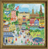 eeBoo: Piece and Love Copenhagen 1000 Piece Square Adult Jigsaw Puzzle, Glossy Sturdy Pieces