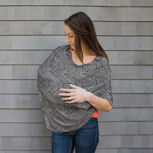 Bebe au Lait 5-in-1 Multi-Use Cover: Nursing Covers, Infinity Scarf, Privacy Cover