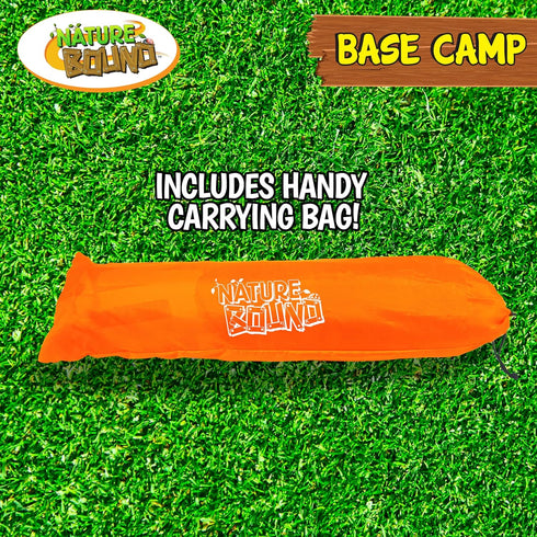 Nature Bound Base Camp 2-Person Kids Beach Tent, Durable Indoor & Outdoor Camping Gear