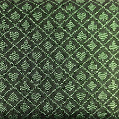 Speed Cloth Poker Table Fabric - 108X60 Inch Section of Suited Casino