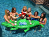 6 GoFloats GoPong Giant Party Gator Floating Alligator with Cooler and Cup Holders, Over ft Long