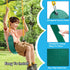 66 Set TURFEE Heavy Duty Swing Seat Green Color with Chain, Swing Accessories Replacement with Snap Hooks for Kids